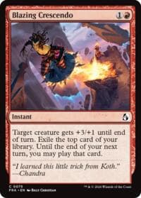 Blazing Crescendo - Reality Fracture - Magic: The Gathering card