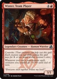 Winter, Team Player - Reality Fracture - Magic: The Gathering card