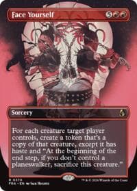 Face Yourself (Borderless) - Reality Fracture - Magic: The Gathering card