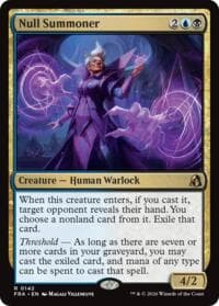 Null Summoner - Reality Fracture - Magic: The Gathering card
