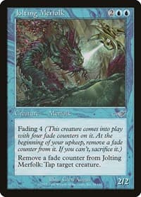 Jolting Merfolk - Nemesis - Magic: The Gathering card