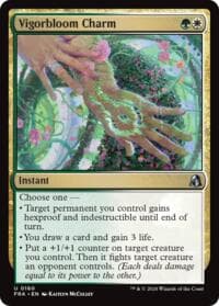 Vigorbloom Charm - Reality Fracture - Magic: The Gathering card