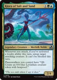 Kiora of Salt and Sand - Reality Fracture - Magic: The Gathering card