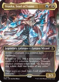 Vraska, Soul of Stone (Borderless) - Reality Fracture - Magic: The Gathering card