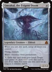 Emrakul, the Exigent Doom - Reality Fracture - Magic: The Gathering card