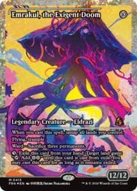 Emrakul, the Exigent Doom (Showcase) (Fracture Foil) - Reality Fracture - Magic: The Gathering card