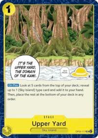 Upper Yard (Luffy Deck) - Set Sail Deck Set - One Piece Card Game card