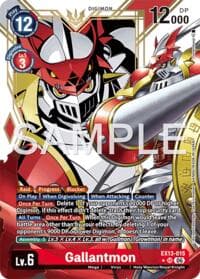 Gallantmon (Alternate Art) - Chivalrous XIII - Digimon Card Game card