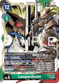 Leopardmon (Alternate Art) - Chivalrous XIII - Digimon Card Game card