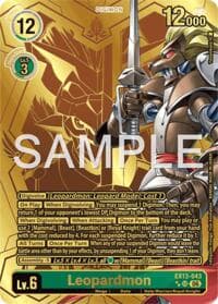 Leopardmon (Rare Pull) - Chivalrous XIII - Digimon Card Game card