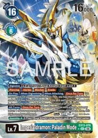 Imperialdramon: Paladin Mode (Alternate Art) - Chivalrous XIII - Digimon Card Game card
