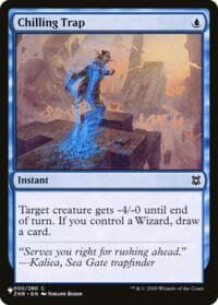 Chilling Trap - The List Reprints - Magic: The Gathering card