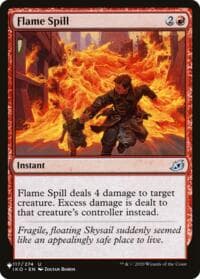 Flame Spill - The List Reprints - Magic: The Gathering card
