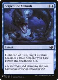 Serpentine Ambush - The List Reprints - Magic: The Gathering card