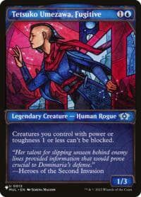 Tetsuko Umezawa, Fugitive (MUL) - The List Reprints - Magic: The Gathering card
