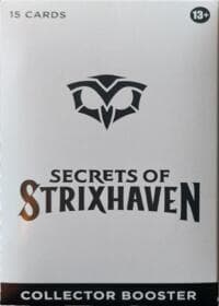 Secrets of Strixhaven - Collector Booster Pack (Minimal Packaging) - Secrets of Strixhaven - Magic: The Gathering card
