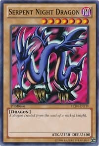Serpent Night Dragon - Legendary Collection 4: Joey's World - YuGiOh card
