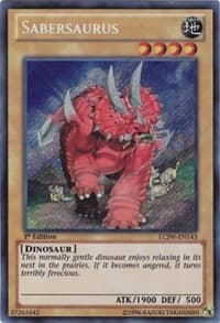 Sabersaurus - Legendary Collection 4: Joey's World - YuGiOh card