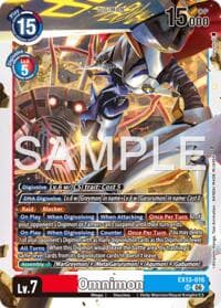 Omnimon - Chivalrous XIII - Digimon Card Game card