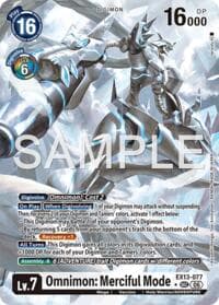 Omnimon: Merciful Mode (Alternate Art) - Chivalrous XIII - Digimon Card Game card