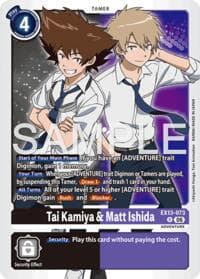 Tai Kamiya & Matt Ishida - Chivalrous XIII - Digimon Card Game card