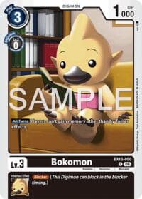 Bokomon - Chivalrous XIII - Digimon Card Game card