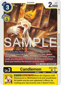 Candlemon - Chivalrous XIII - Digimon Card Game card