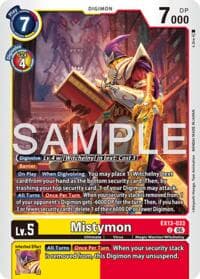 Mistymon - Chivalrous XIII - Digimon Card Game card