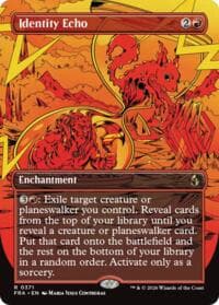 Identity Echo (Borderless) - Reality Fracture - Magic: The Gathering card