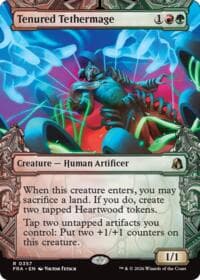 Tenured Tethermage (Showcase) - Reality Fracture - Magic: The Gathering card