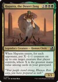 Hapatra, the Desert Fang - Reality Fracture - Magic: The Gathering card