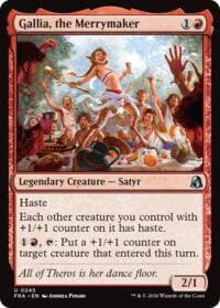 Gallia, the Merrymaker - Reality Fracture - Magic: The Gathering card