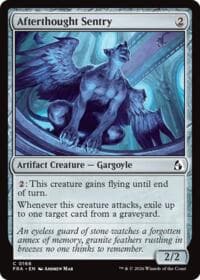 Afterthought Sentry - Reality Fracture - Magic: The Gathering card