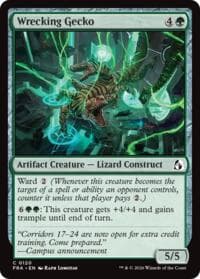 Wrecking Gecko - Reality Fracture - Magic: The Gathering card