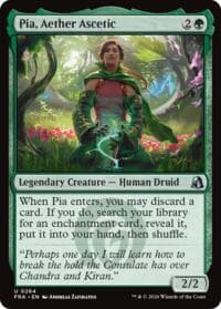 Pia, Aether Ascetic - Reality Fracture - Magic: The Gathering card