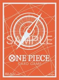 One Piece Card Game: Limited Card Sleeve - Standard Orange Silver (70-Pack) - Bandai Card Sleeves - Card Sleeves card