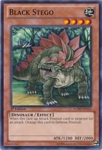 Black Stego - Legendary Collection 4: Joey's World - YuGiOh card