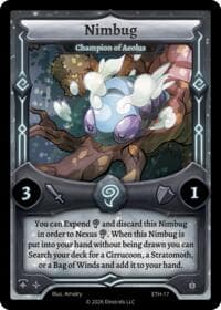Nimbug - Champion of Aeolus - Shattered Stars - Ethereal - Elestrals card