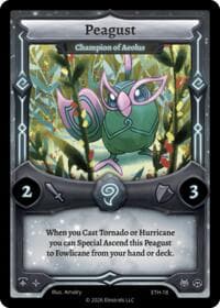 Peagust - Champion of Aeolus - Shattered Stars - Ethereal - Elestrals card