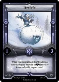 Ursicle - Shattered Stars - Ethereal - Elestrals card