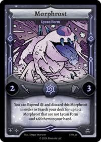 Morphrost - Lycan Form - Shattered Stars - Ethereal - Elestrals card