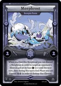 Morphrost - Scorpio Form - Shattered Stars - Ethereal - Elestrals card