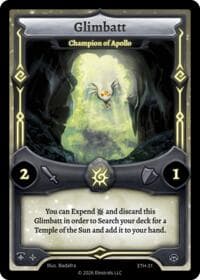 Glimbatt - Champion of Apollo - Shattered Stars - Ethereal - Elestrals card