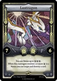 Lustragon - Shattered Stars - Ethereal - Elestrals card