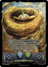 Sandstorm - Shattered Stars - Ethereal - Elestrals card