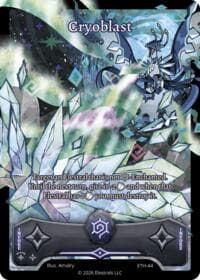 Cryoblast - Shattered Stars - Ethereal - Elestrals card