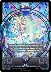 Khione - Shattered Stars - Ethereal - Elestrals card