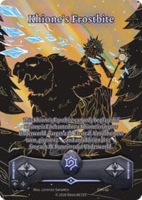 Khione's Frostbite - Shattered Stars - Ethereal - Elestrals card