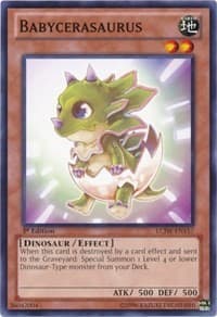 Babycerasaurus - Legendary Collection 4: Joey's World - YuGiOh card