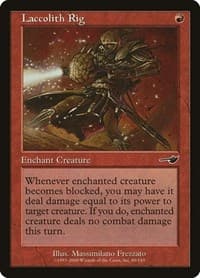 Laccolith Rig - Nemesis - Magic: The Gathering card